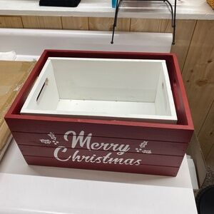 Wooden Christmas boxes